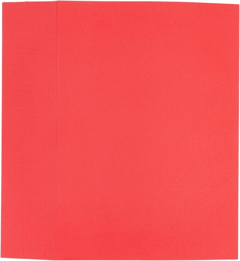 MG 100 Sheets Red Copy Printing Paper, 8.3 X 11.7 inch Color Printer Papers, Red Construction Paper for Card Making Scrapbooking School Office Party DIY Craft - Image 1